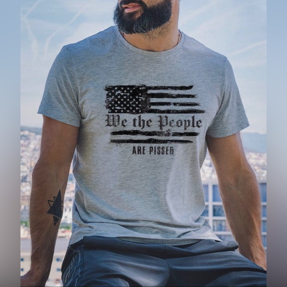 NWT Men’s L, XL, XXL We The People, Are Pissed 100% Cotton Tees - Picture 1 of 3
